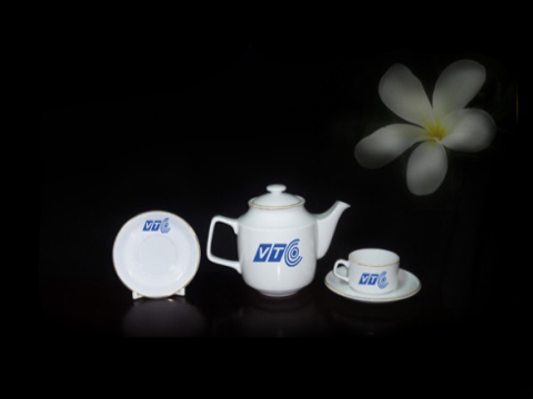 Bộ Trà Minh Long 0.7 L Jasmine Giá In Logo VTC