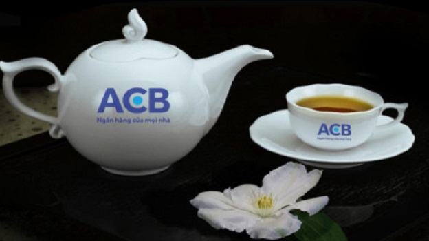 Bộ Trà Minh Long 0.7 L Mẫu Đơn Giá IN Logo ACB