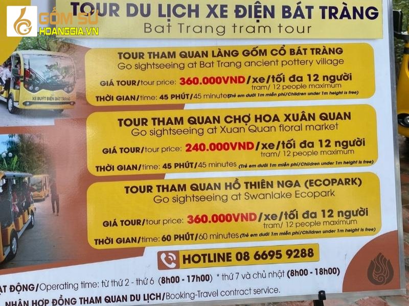 Giá vé bảo tàng gốm Bát Tràng mới nhất