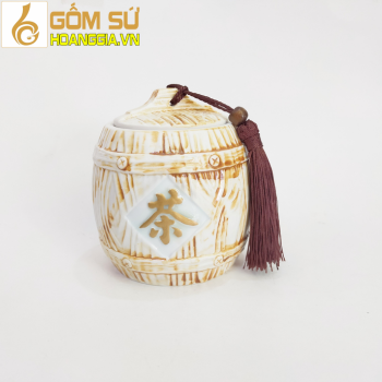 Hũ trà cổ điển 