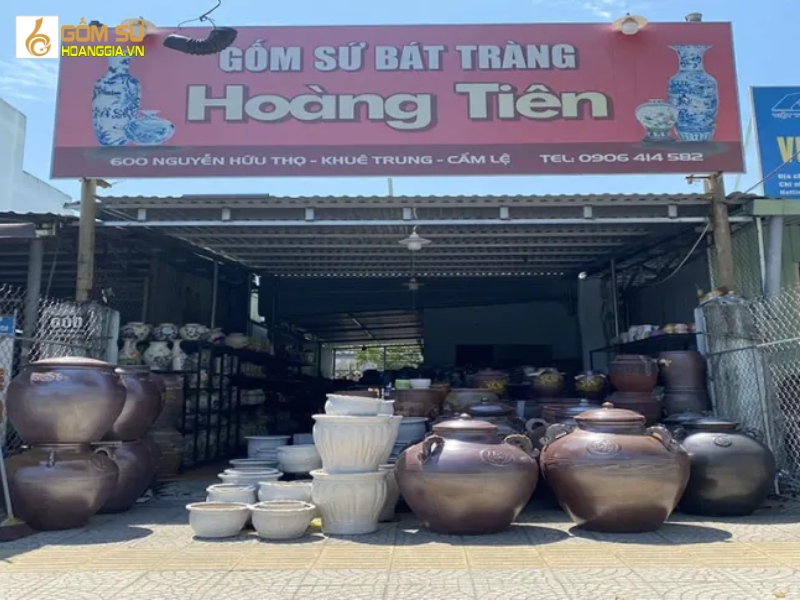 Cửa hàng đồ gốm sứ BÁT TRÀNG HOÀNG TIÊN 600 Nguyễn Hữu Thọ, tp Đà Nẵng