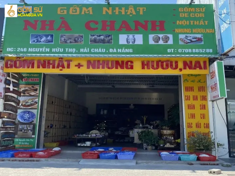 Cửa hàng đồ gốm sứ GỐM NHẬT NHÀ CHANH 246 Nguyễn Hữu Thọ