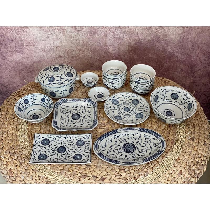 Những thông tin hữu ích về bát đĩa vintage đang làm mưa làm gió Những Mẫu Bát đĩa giả cổ kiểu Vintage Bát Tràng đẹp