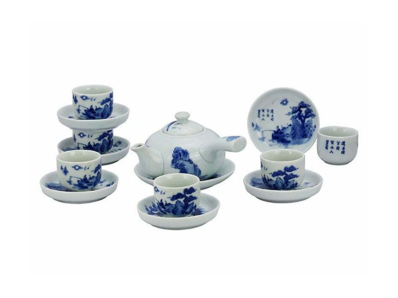Bộ ấm chén Bát Tràng men rạn đơn sắc 72+ mẫu bộ ấm chén bát tràng men rạn đẹp rẻ 2025