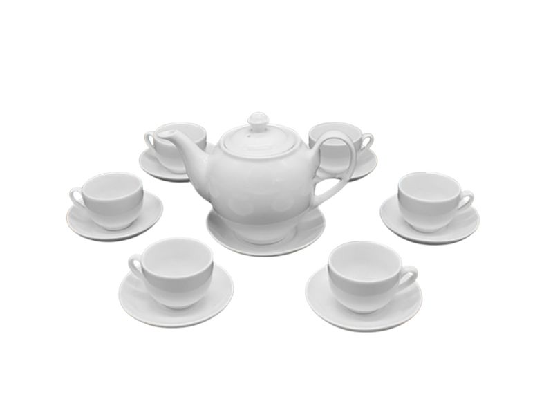 Bộ ấm chén Minh Long Rose trắng 41+ mẫu ấm chén sứ trắng minh long đẹp cao cấp 2025