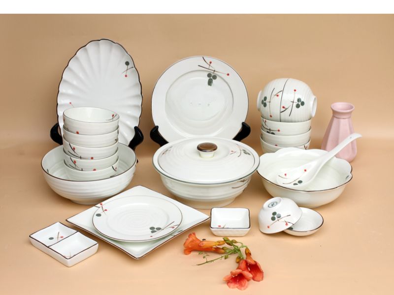 Bộ đồ ăn Bát Tràng tứ cảnh 50+ mẫu bộ đồ ăn bát tràng đẹp rẻ 2025