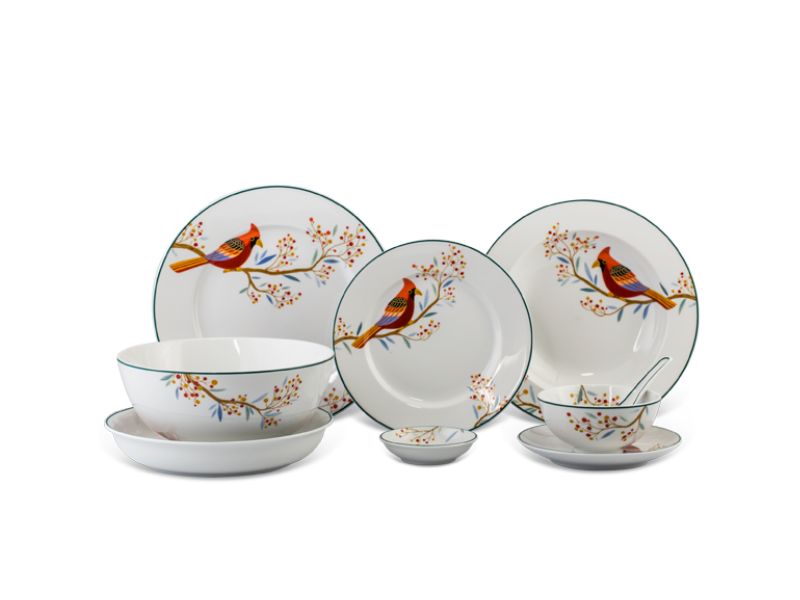 Bộ đồ ăn Minh Long Magnolia 23+ mẫu bộ đồ ăn minh long đẹp rẻ 2025