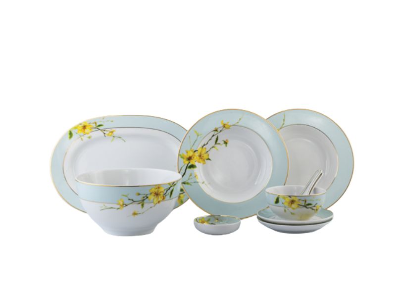 Bộ đồ ăn Minh Long Orchid 23+ mẫu bộ đồ ăn minh long đẹp rẻ 2025