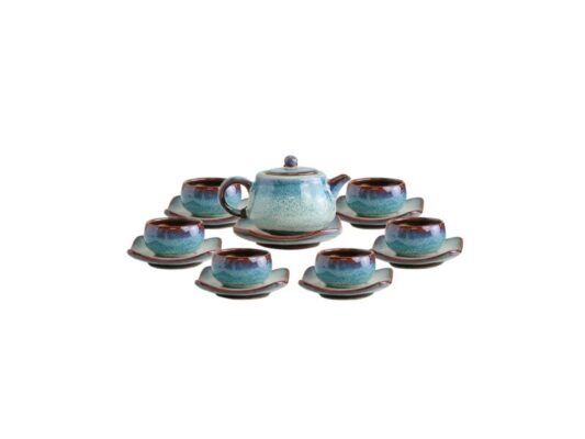 Hướng dẫn chọn mẫu bộ ấm chén Bát Tràng hỏa biến phù hợp