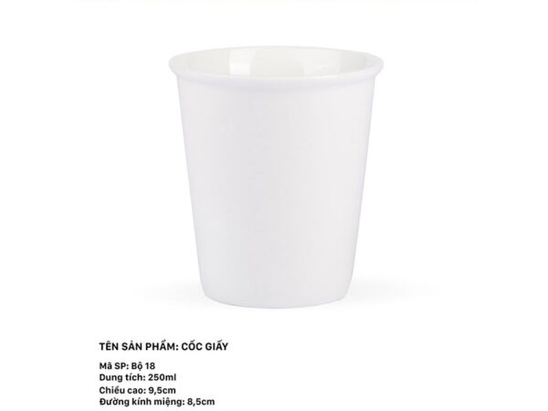 Alternative view of Cốc Giấy 250ml