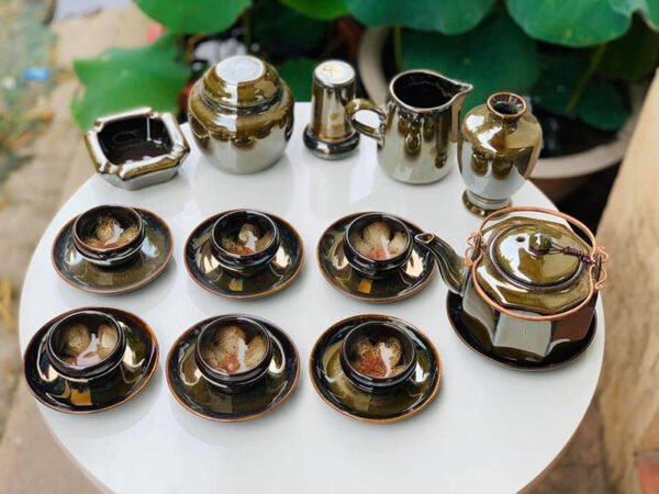 Alternative view of Bộ Trà Hảo Biến Màu Vàng Full PK