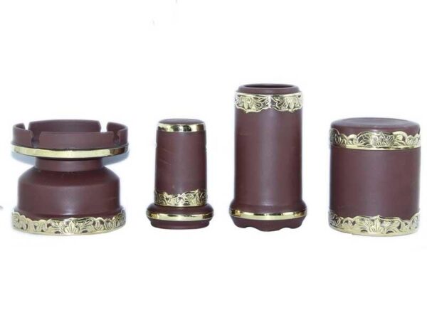 Alternative view of Bộ Phụ Kiện Men Nâu - Bọc Đồng