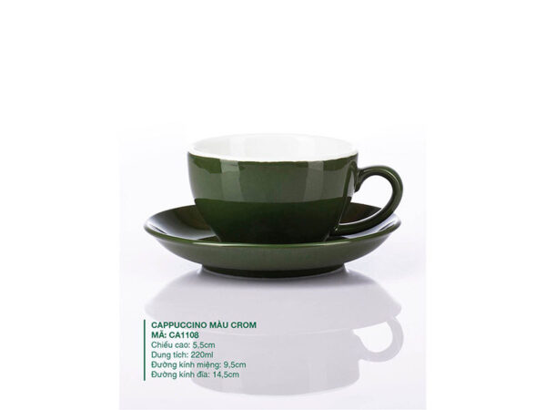 Alternative view of Ly Cappuccino sứ Màu Crom 220ml