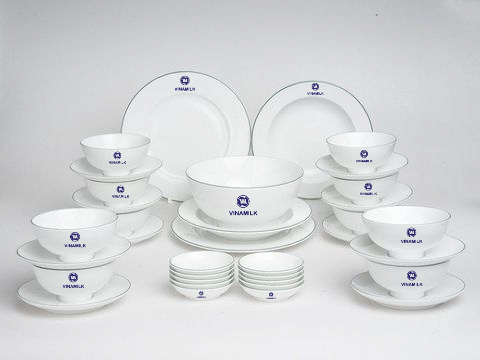 Bộ Đồ Ăn Minh Long 35 Sp In Logo Vinamilk - Ảnh 6